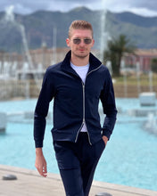 Load image into Gallery viewer, TCR2410502-39 Compressed cotton jersey double zip jacket