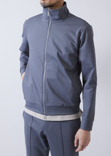Load image into Gallery viewer, TCR2410502-96 Compressed cotton jersey double zip jacket