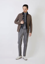 Load image into Gallery viewer, TCR2430219-96 Yarn dyed grey twill classic two pleated