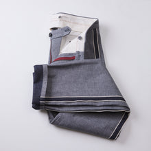 Load image into Gallery viewer, TCR2410214-38 Red selvedged 10 oz denim inside out new straight fit

