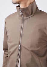 Load image into Gallery viewer, TCR2410502-86 Compressed cotton jersey double zip jacket
