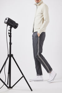 TCR2530214-96 Grey selvedged denim inside out new straight fit