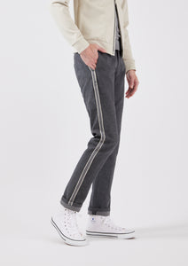 TCR2530214-96 Grey selvedged denim inside out new straight fit