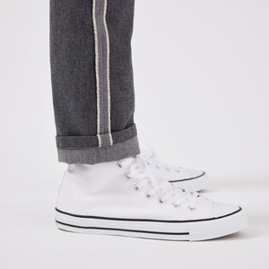 TCR2530214-96 Grey selvedged denim inside out new straight fit