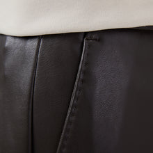 Load image into Gallery viewer, TCR2530232-89 Vintage faux leather trouser
