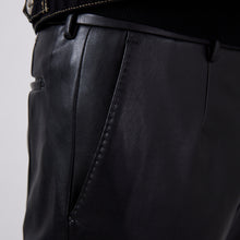Load image into Gallery viewer, TCR2530232-99 Vintage faux leather trouser
