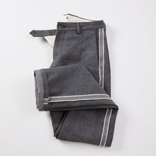 Load image into Gallery viewer, TCR2530214-96 Grey selvedged denim inside out new straight fit

