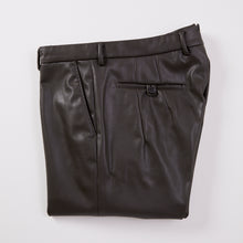 Load image into Gallery viewer, TCR2530232-89 Vintage faux leather trouser

