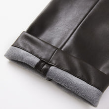 Load image into Gallery viewer, TCR2530232-89 Vintage faux leather trouser
