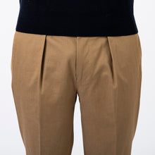 Load image into Gallery viewer, TCR2110201-86 Supima triple plied &amp; yarn dyed stretch chino one pleated FW
