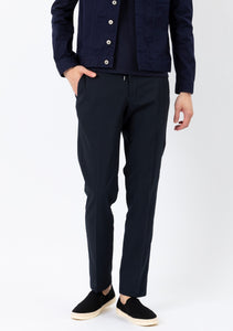 TCR2210223-39 Airy two way stretch seersucker easy slim fit