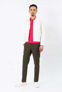 TCR2210223-48 Airy two way stretch seersucker easy slim fit